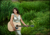 Senior girl with guitar